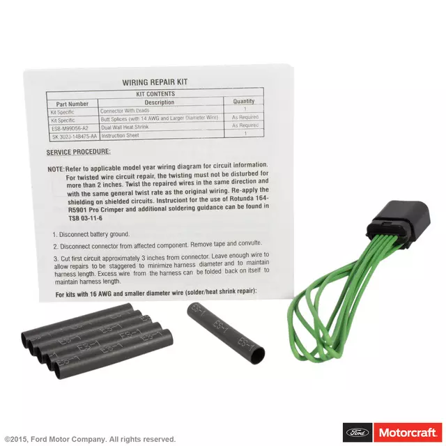 AU2Z14S411MA - : Wire Assembly for Ford Image