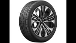 21440123007X23 - : 5-Spoke Wheel, 8, 5 J X 19 Et 35, 5, Black for Mercedes-Benz Image
