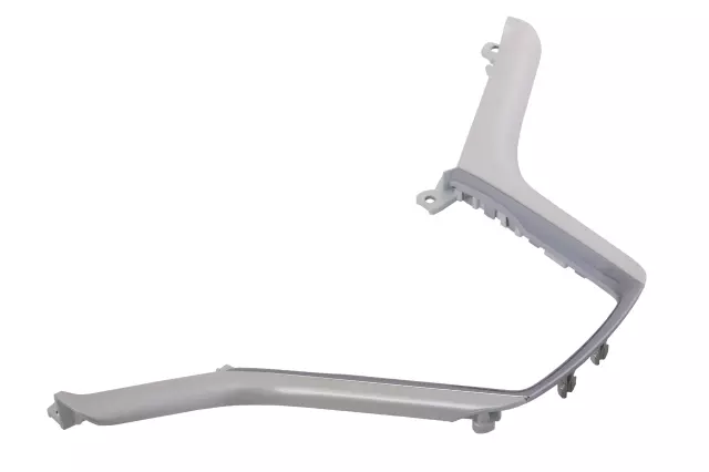 Ceramic White Metallic Steering Wheel Spoke Lower Cover - GM (20954862)