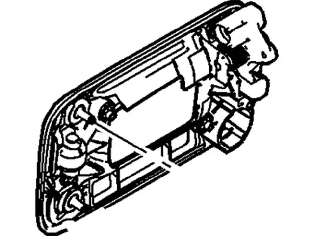 CL3Z1626604DR - Body: Handle, Outside for Ford Image