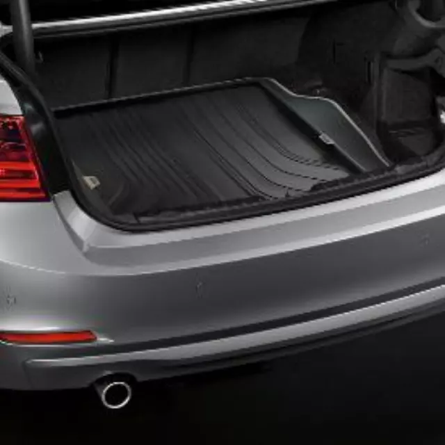 51472239936 - Interior: Luggage Compartment Mat - Modern \/ Basic Line for BMW: 320i, 320i xDrive, 328d, 328d xDrive, 328i, 328i xDrive, 330e, 330i, 330i xDrive, 335i, 335i xDrive, 340i, 340i xDrive, 428i, 428i xDrive, 430i, 430i xDrive, 435i, 435i xDrive, 440i, 440i xDrive, M4 Image