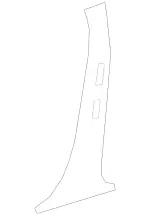 2226300411 - Side Panels: B-Pillar for Mercedes-Benz Image