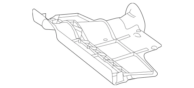 2473524100 - Rear Axle: Trim, Rear Axle Carrier for Mercedes-Benz: 180A, 180b, 220a, A220, CLA250, GLA250, GLB250 Image image
