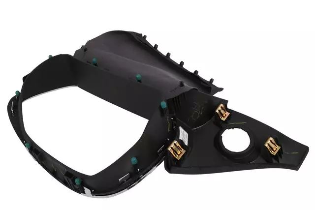 Jet Black Instrument Panel Cluster Trim Plate - GM (23393710)