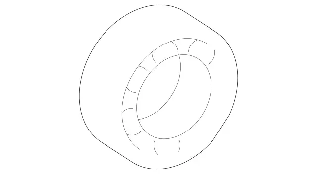 39801202 - Universals &amp; Rear Axle: Side Bearings for Mercedes-Benz Image