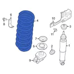 LC3Z5310AH - Suspension: Spring for Ford Image