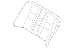 20392040309B50 - Body: Seat Back Assembly for Mercedes-Benz Image