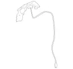 2239056603 - : Antenna for Mercedes-Benz: 350SD, Maybach S580, Maybach S680, S500, S580, S580e, S63 AMG E Performance Image