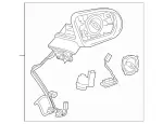2178101501 - Body: Mirror Assembly for Mercedes-Benz Image