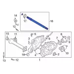 KB3Z4234D - : Axle Assembly for Ford Image