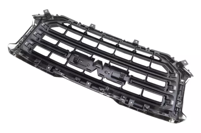 23496234 - : Anthracite Front Grille with GMC Emblem, Bezel, Clips, Nuts, and Bolts for GM Image