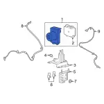NC3Z2C215B - Electrical: ABS Hydraulic Assembly for Ford: F-450 Super Duty, F-550 Super Duty Image