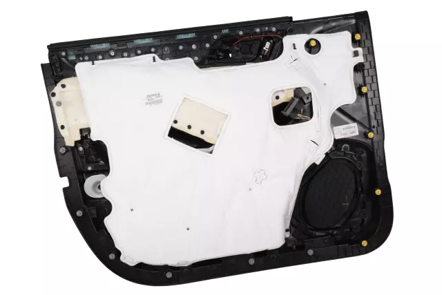 Black Front Passenger Side Door Interior Trim Panel - GM (84676596)