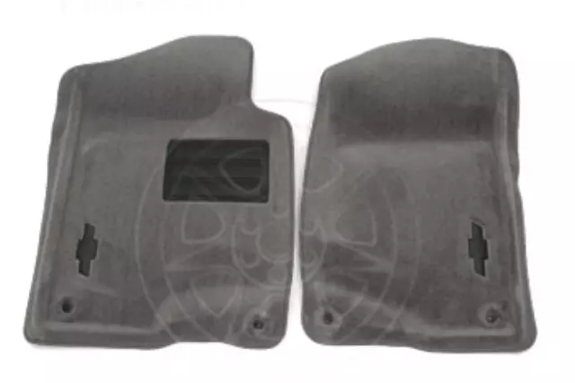 19155779 - Interior: 07-11 Chevy Silverado 1500 Floor Mats Front TITM Carpet for Chevrolet: Silverado 1500, Silverado 1500 Classic, Silverado 1500 HD, Silverado 1500 HD Classic, Silverado 2500, Silverado 2500 HD, Silverado 2500 HD Classic, Silverado 3500, Silverado 3500 Classic, Silverado 3500 HD Image