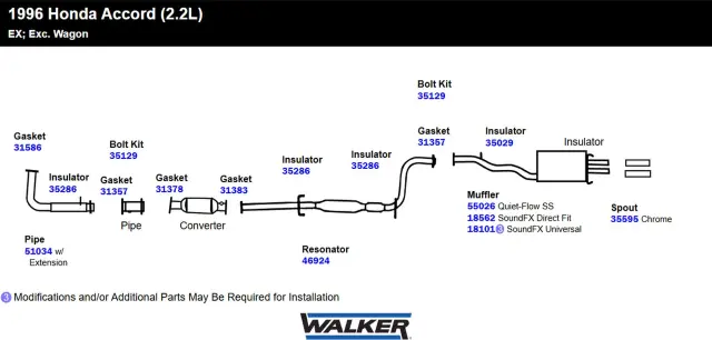 35029 - Exhaust: Exhaust System Hanger Insulator for Walker Exhaust Image