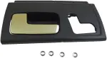 80462 - : Interior Door Handle Front Left Kit Gold Lever Black Housing for Dorman Image