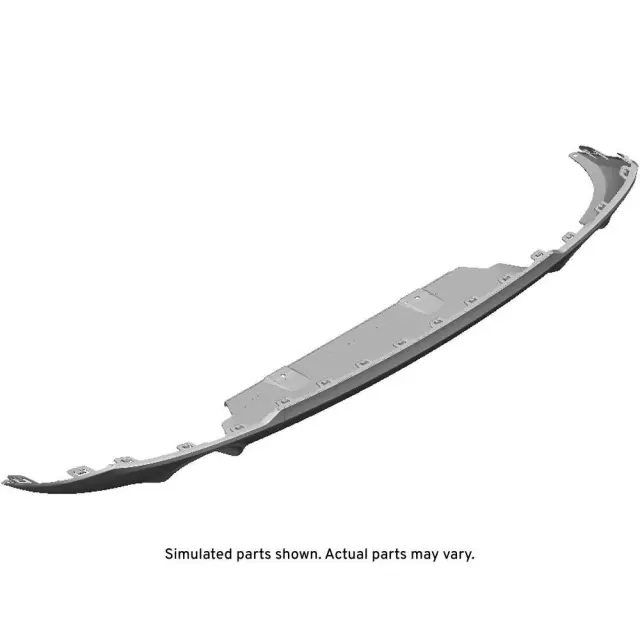 39047127 - : Part# 39047127 Black Rear Bumper Valance Panel for Buick: Regal Sportback Image