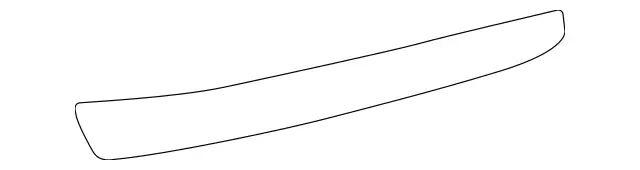 290670090064 - Windows: Trim Strip for Mercedes-Benz Image