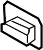 27841EJ70A - Body: Nozzle for INFINITI: M35, M45 Image