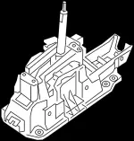 349014RA0A - : Gear Shift Assembly for Infiniti Image