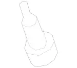 2207500991 - Trunk Lid: Lock Cylinder for Mercedes-Benz Image