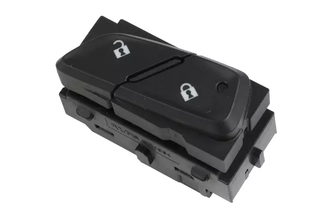 22916533 - : Jet Black Passenger Side Door Lock Switch for Chevrolet: Corvette | GMC: Acadia Image