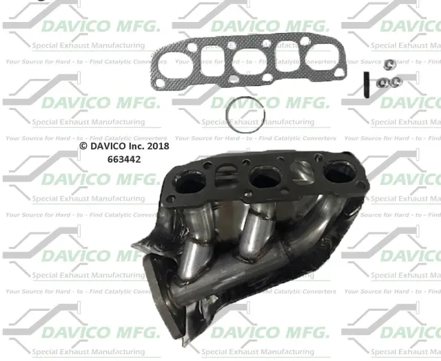 663442 - : Stand alone Exact-Fit exhaust manifold for DAVICO CONVERTERS Image