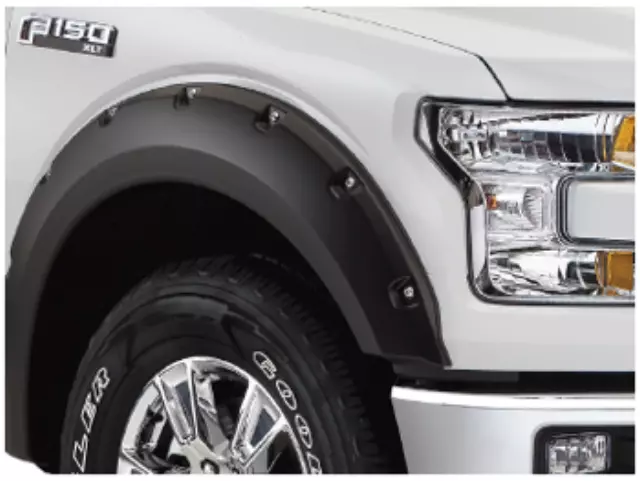 Fender Flares by Bushwacker - Matte Black, Assembled Kit - Ford (VJL3Z-16268-A)