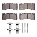 4000179201 - : DFC HybriDynamic Brake Pads Hrdwr Kit for DYNAMIC FRICTION Image