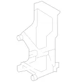 9065451640 - Electrical: Bracket for Mercedes-Benz Image