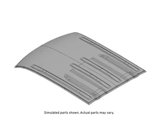 84688138 - Body: Roof Panel for Chevrolet: Silverado 2500 HD, Silverado 3500 HD | GMC: Sierra 2500 HD, Sierra 3500 HD Image