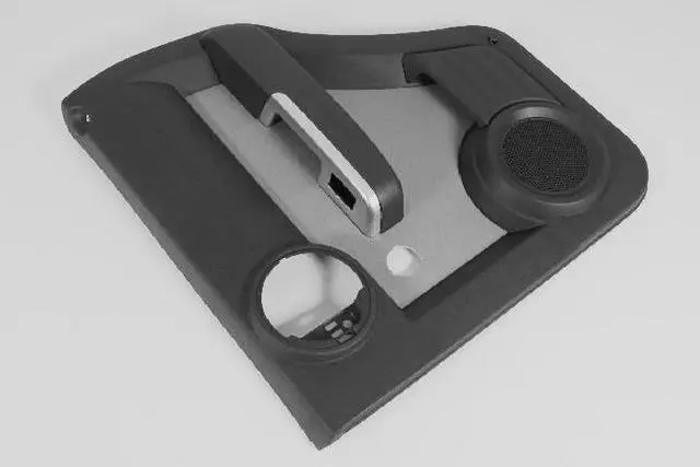 Rear Door Trim Panel, Right - Mopar (1EC061J8AA)