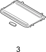 912750V000 - Body: Knob for Infiniti Image