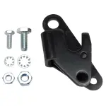 1843 - : Chrysler Throttle Lever Adapter in Black Finish for 1966 and Later for Edelbrock Image