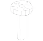 1668980000 - Trim and Lining: Holder for Mercedes-Benz: GLE63 AMG, GLE63 AMG S, ML63 AMG Image