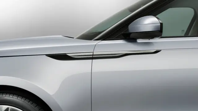 LR181494 - Body: Side Vents - Bright Finish for Land Rover: Range Rover Velar Image