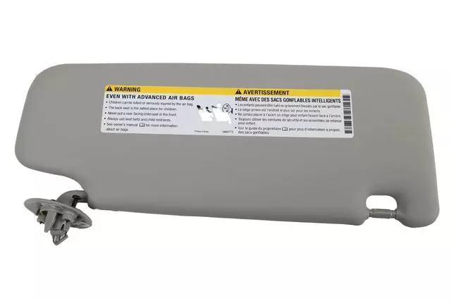 Light Titanium Driver Side Sun Visor - GM (42478249)