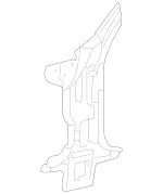 1706300610 - Side Panels: Pillar for Mercedes-Benz: SLK230, SLK320 Image