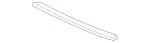 2098880785 - Attachment Parts: Trim Bar for Mercedes-Benz Image