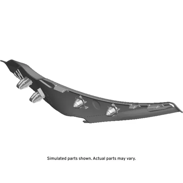84416167 - Body: Cowl Grille Extension for GM Image