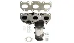 641311 - : Federal / EPA Catalytic Converter - Direct Fit w/ Integrated Manifold for AP Exhaust Image
