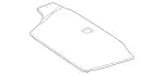 2096801542649F08 - Body: Floor Cover for Mercedes-Benz Image