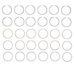 M9681675 - : Engine Piston Ring Set for Enginetech Image