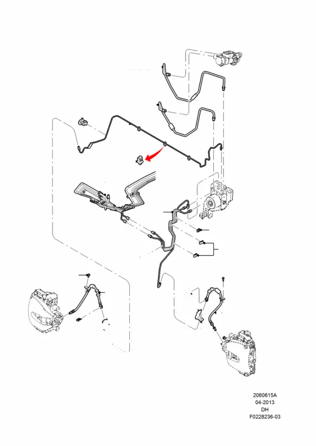 CV6Z2078A - Brakes: Brake Hose for Ford Image