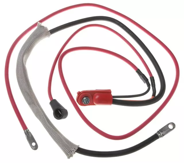 2SD46XE - Electrical, Charging and Starting: 2 Gauge Positive Side Terminal Battery Cable with Auxiliary Leads for ACDelco Image