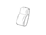 5L3Z18644A22BAD - Body: Armrest Assembly for Ford: F-150 Image