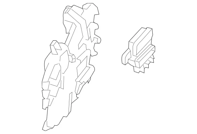 2225402750 - Electrical Equipment and Instruments: Fuse Box for Mercedes-Benz: Maybach S550, Maybach S560, Maybach S600, Maybach S650, S450, S550, S550e, S560, S600 Image image