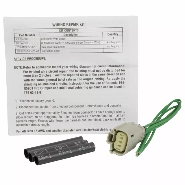 CU2Z14S411MB - : Wire Assembly for Ford Image