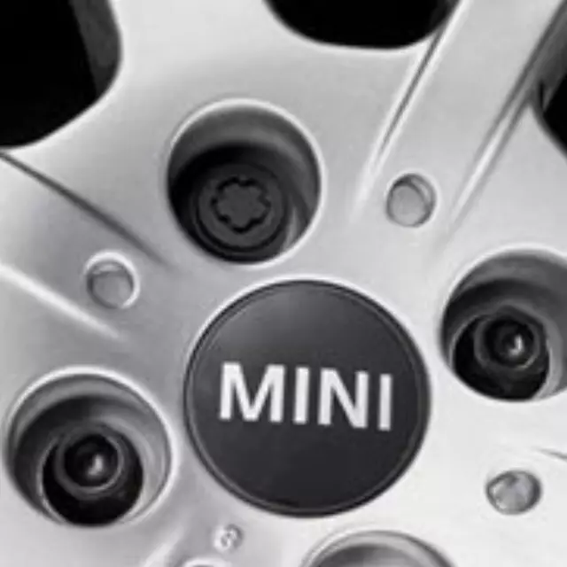 36132453960 - : Mini Wheel Locks for Mini: Cooper, Cooper Clubman, Cooper Countryman, Cooper Paceman Image