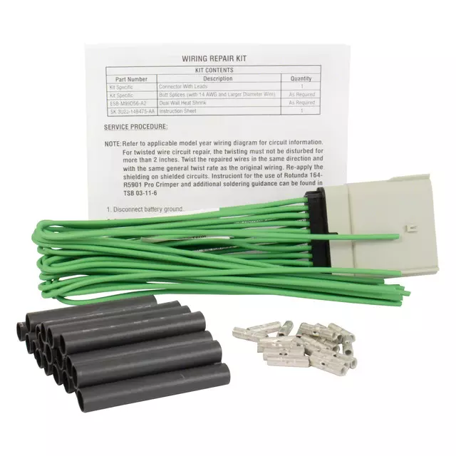 HU2Z14S411HB - : Wire Assembly for Ford Image